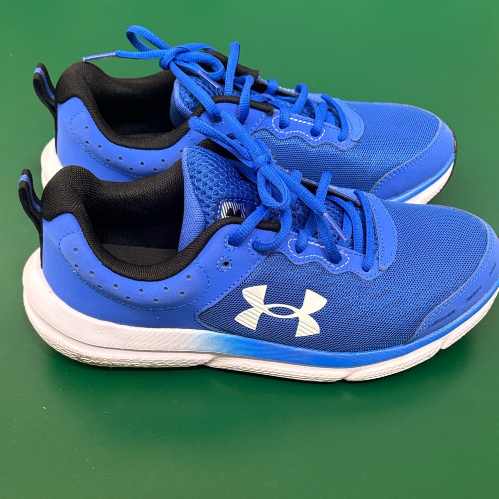 Under Armour Blue and Black Sneakers